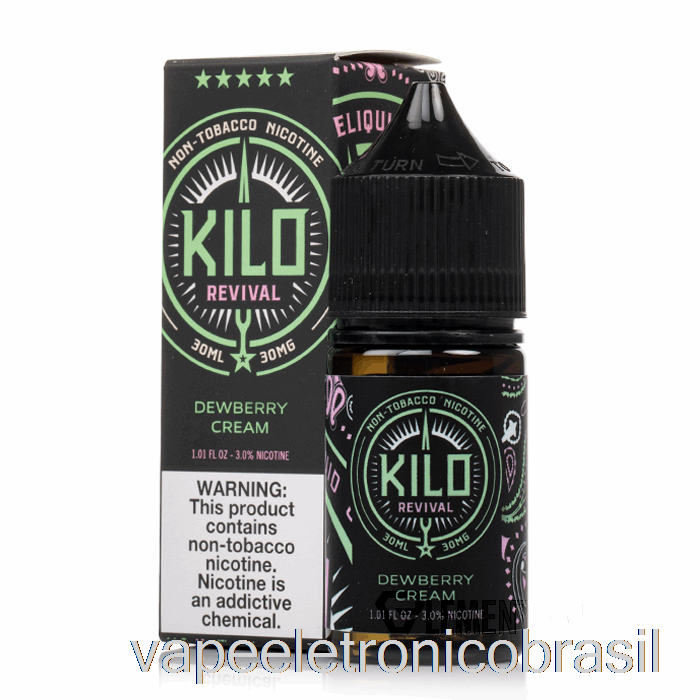 Vape Vaporesso Creme Dewberry - Quilo Sais Revival - 30ml 50mg